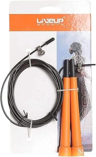 Liveup, Cable Jump Rope 300 Mm X 0.3 Mm Size, Ls3122A, Orange