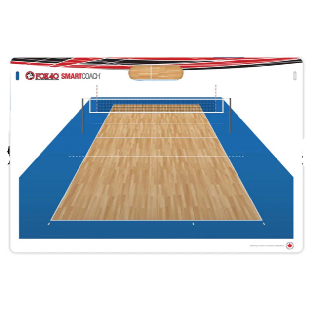 Fox 40, Smartcoach Pro Rigid 24" X 16" Volleyball Carry Board, 6913-0700