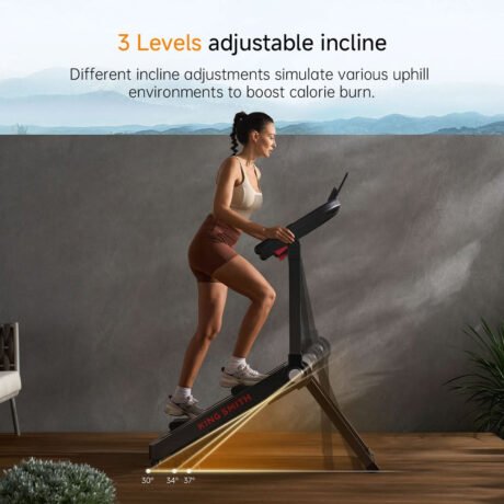 Kingsmith STE001 Foldable Stepper Stair Climber – Black