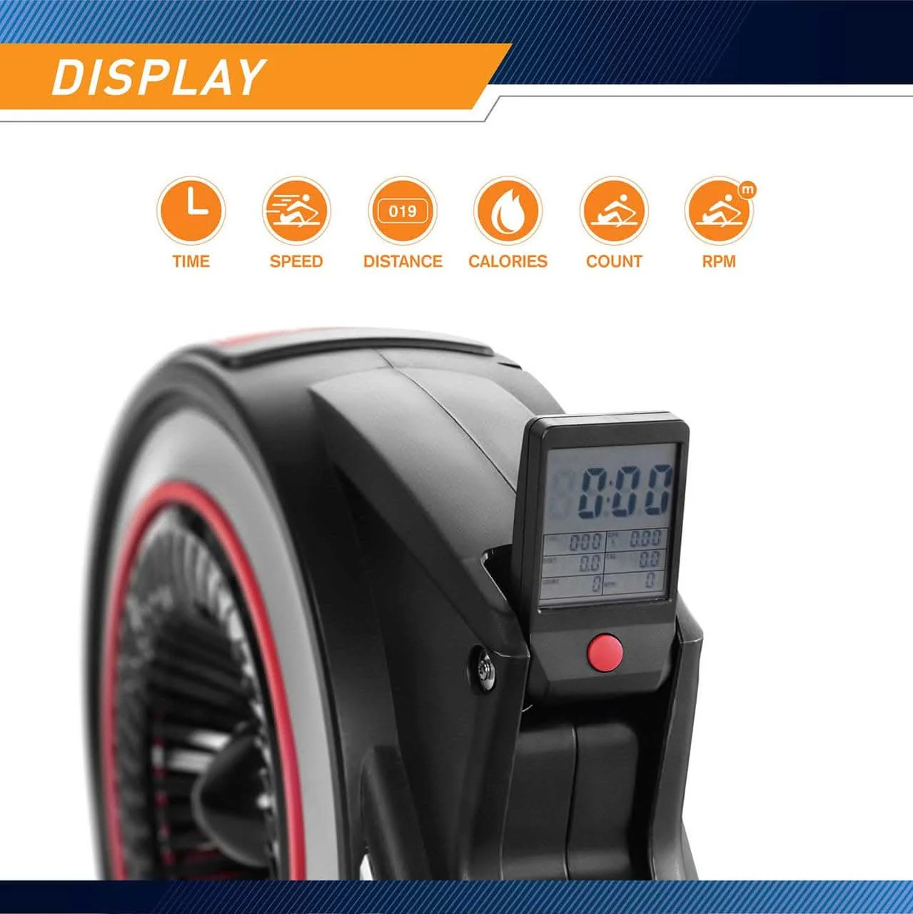 Marcy Turbine Rower | NS-6050RE - Image 7