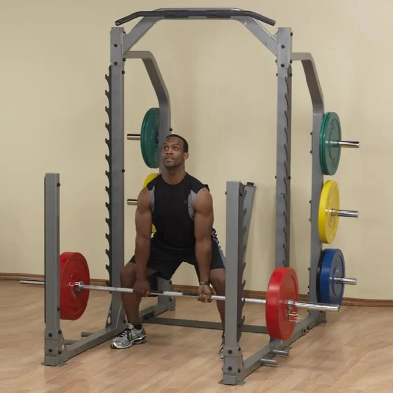 Body-Solid SMR1000 Multi Squat Rack – Commercial-Grade Heavy-Duty Power Rack - Image 6